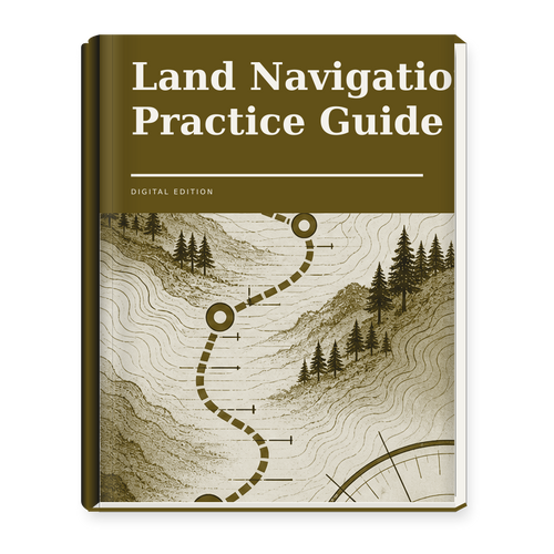 Land Navigation Practice Guide ebook cover